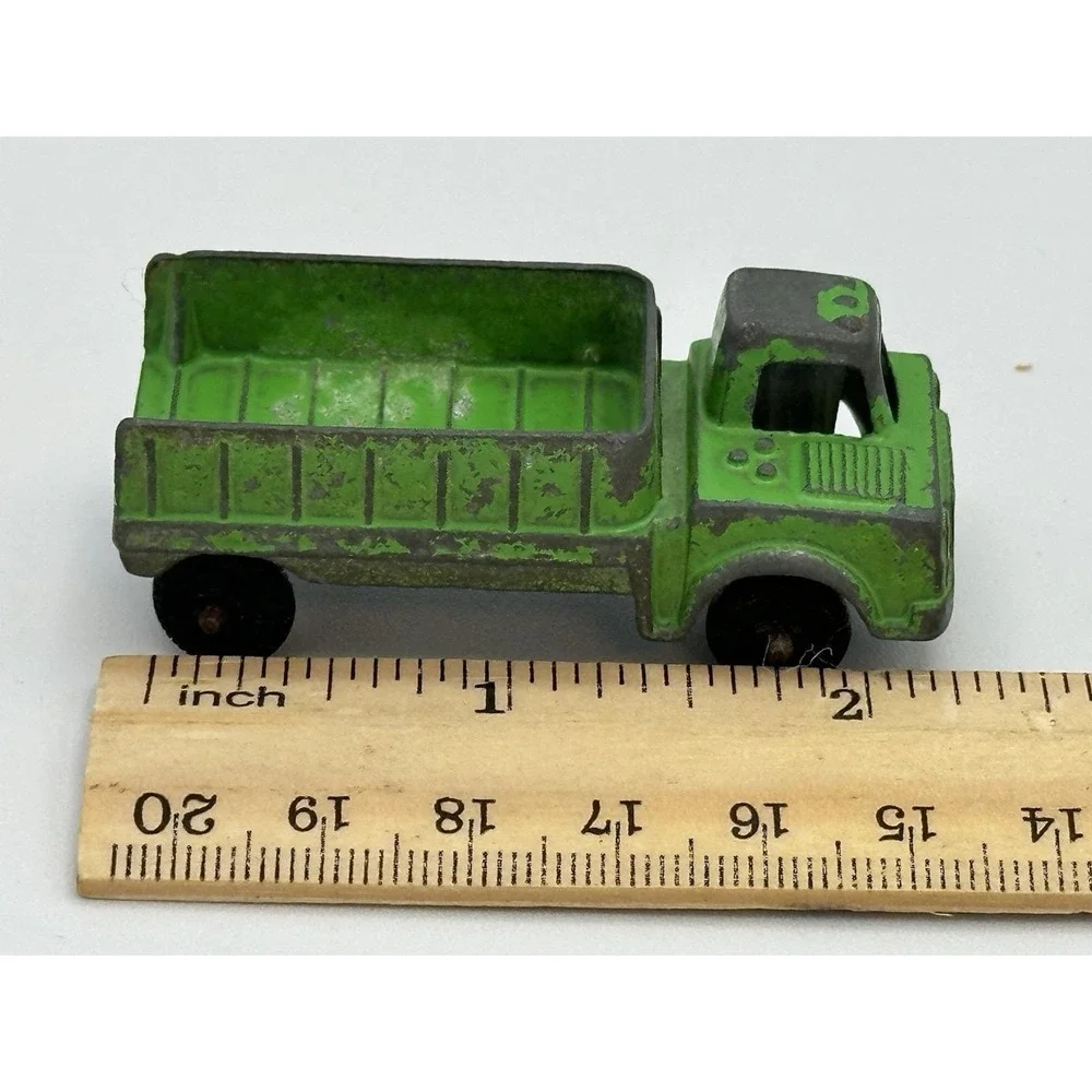 Vintage Tootsie Toy Shuttle‎ Truck 1967 Diecast Car Chicago USA Green
